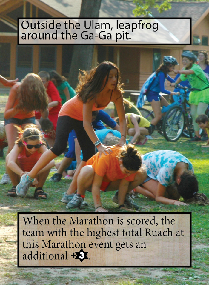 This is a Marathon event with some special rules text -- if your team has a lot of Ruach at this leg of the Marathon, it can help you take the lead overall!