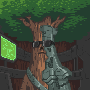 Come on, you have to admit that tree cyborgs are awesome!