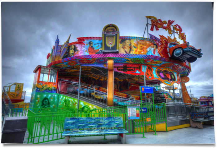 Santa Cruz Boardwalk, Rock 'n Roll Ride