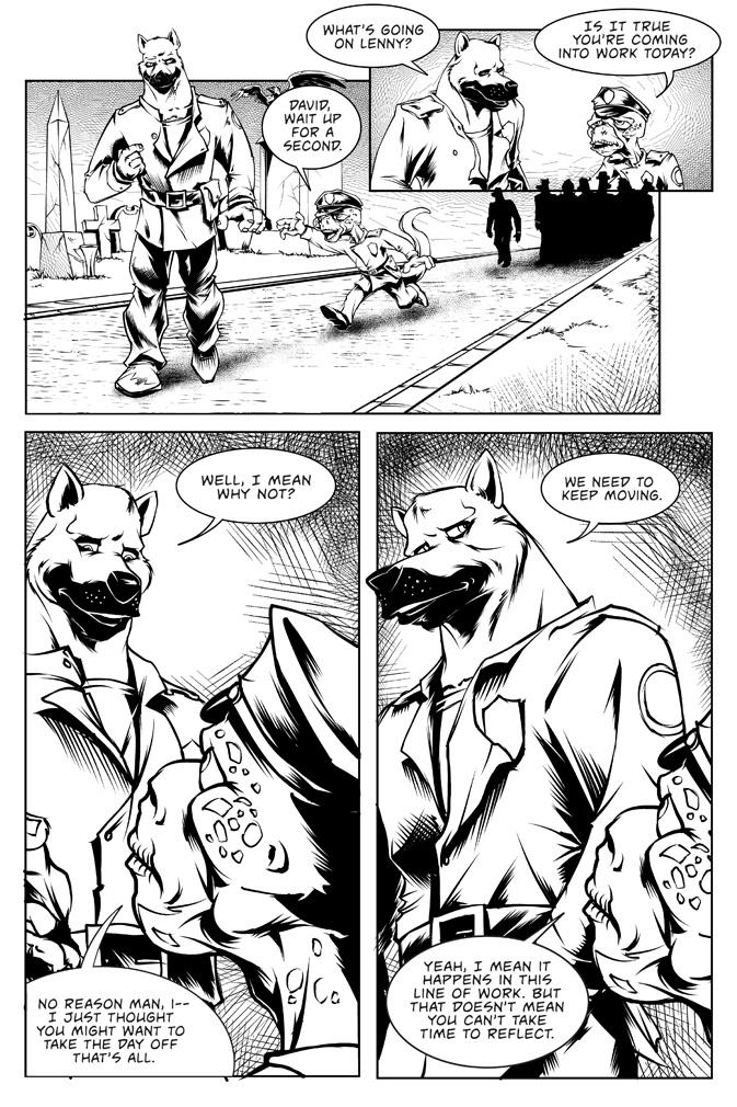 "Off the Leash" fatures a beavy of animals
