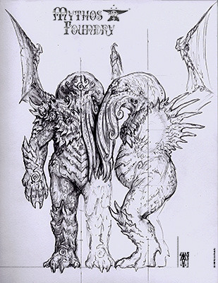 Cthulhu Model Sheet