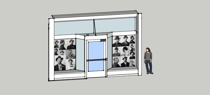 The front gallery of the Klondike's exhibition space.
