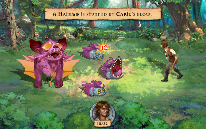 Battle original creatures in fast-paced turn-based combat