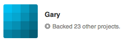 This is what a portrait of an important person looks like today on Kickstarter (pathetic)