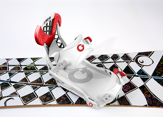 Rotary-Ah Rotative Binding for Snowboarding