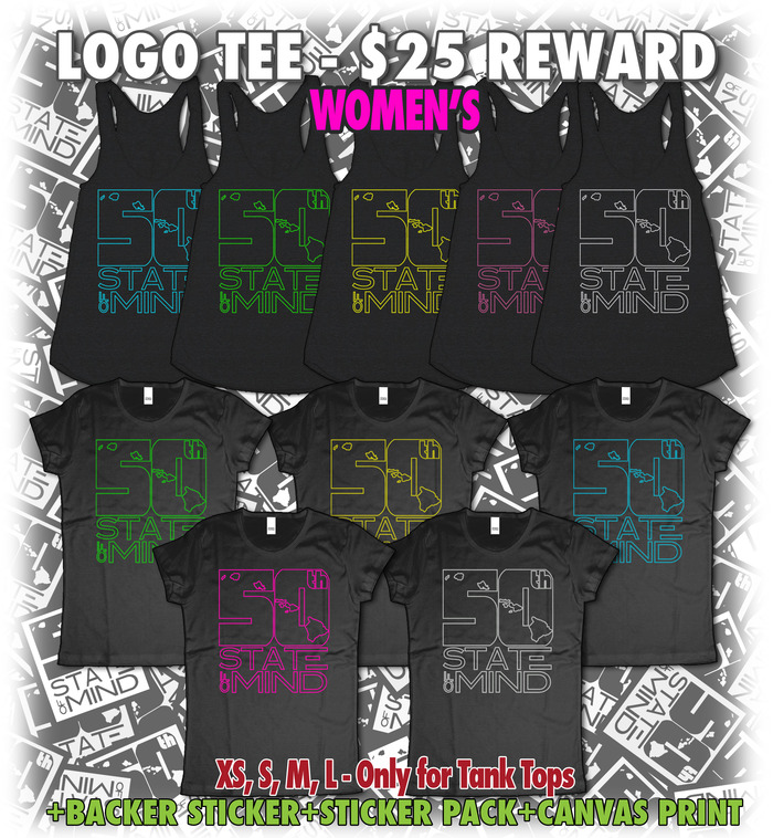 Women's Logo Tee - $25 Reward - XS, S, M, L only for Tank Tops