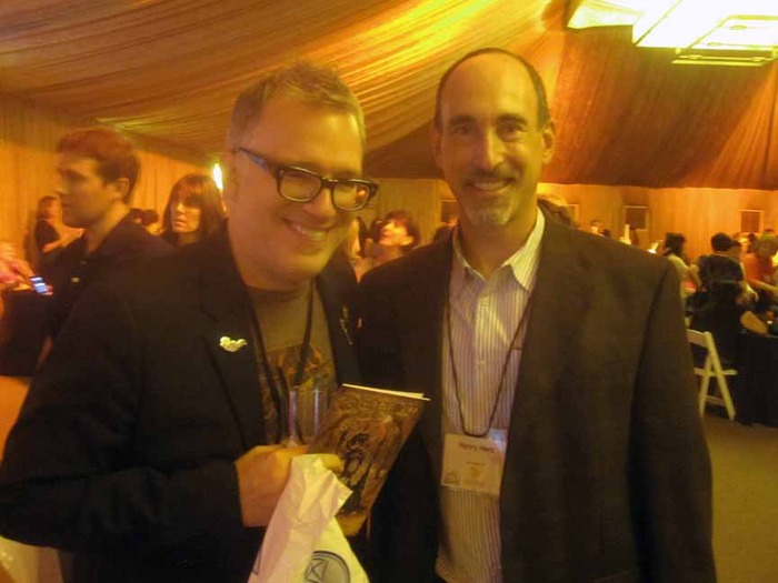 Henry with Tony DiTerlizzi (Spiderwick Chronicles)