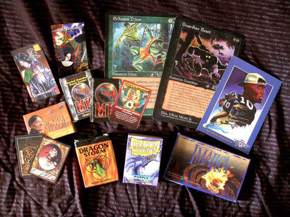 Card games in which Ken's art has appeared
