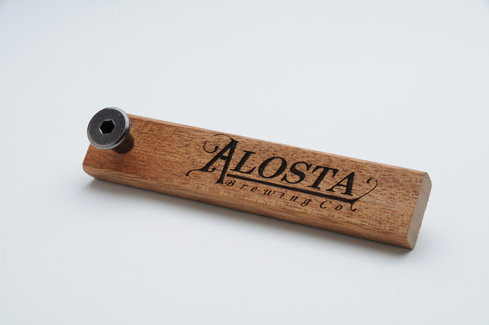Custom Laser Etched Cap Screw Bottle Opener