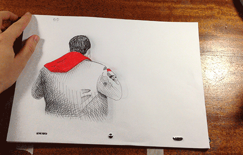 Traditional animation, hell yea!
