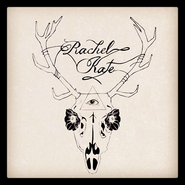 Sweet Rachel kate Logo by Natalie Clapp I will hand screen onto sweet T-shirts