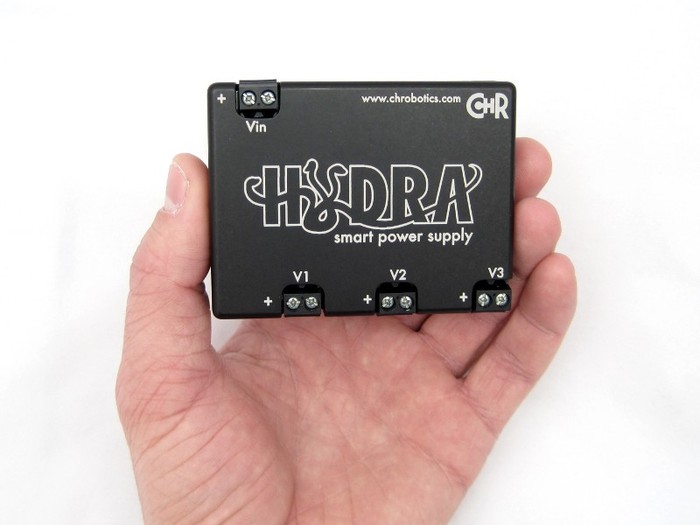 The Hydra fits in the palm of your hand