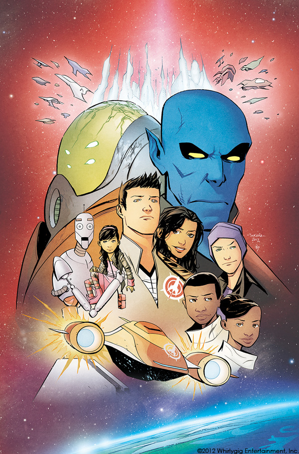 Our primary cover, colors by Space Goat's Rainer Petter