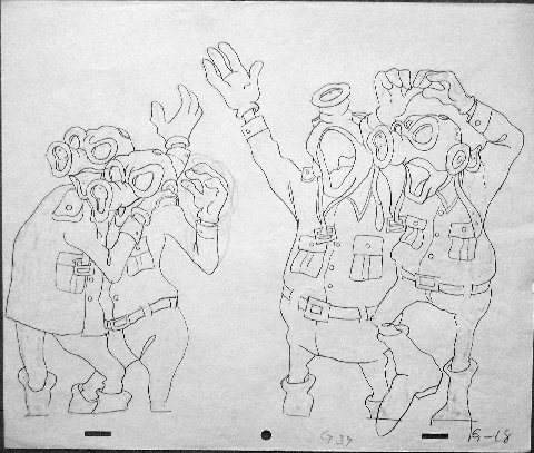 Blackwolf's soldiers from "Wizards."
