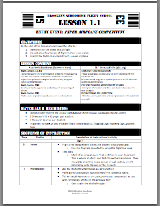 Sample Lesson Plan (5 pages)