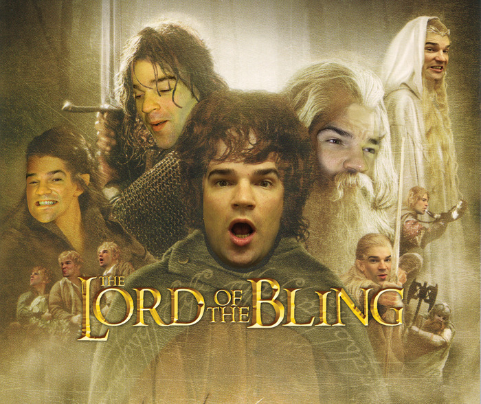 lord of the bling poster art