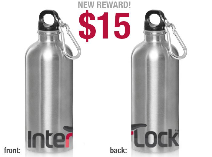 KICKSTARTER ONLY, Limited edition water bottle!
