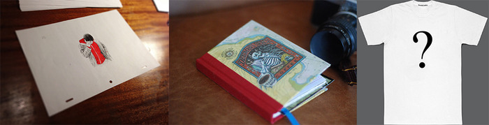 Original animation drawing + Deadman's Reach Sketch Book + one of the 3 T-shirts + Film HD Download