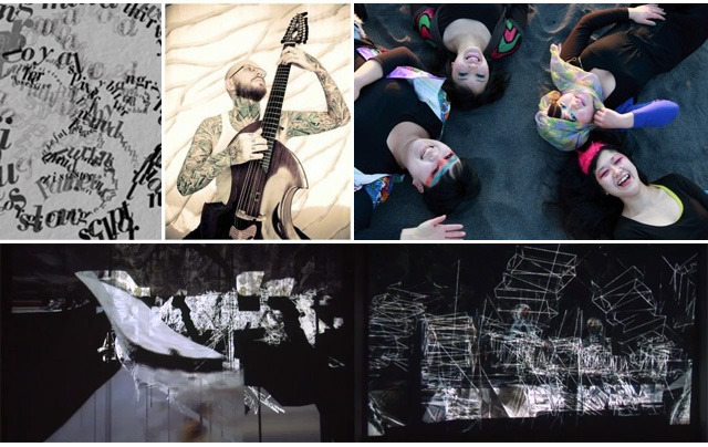 Joanna Kidd (California), "Letters" - video. Killick Hinds (Athens, GA) with the H'arpeggione, a microtonal guitar-cello hybrid with sympathetic strings. The Suzan (Japan) touring their international debut album. Merja Nieminen & James Andean (Finland), "