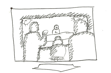 Early Storyboard Sketch