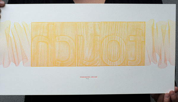 Original, signed print by Studio on Fire ($100 Pledge, 14 available)