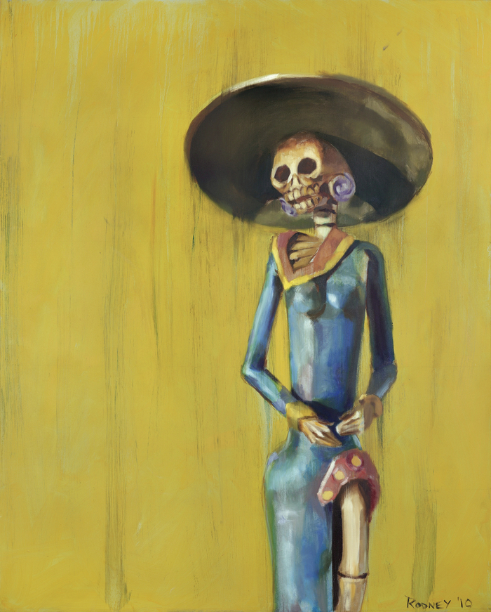 "Day Of The Dead" 48x60in Oil on Canvas
