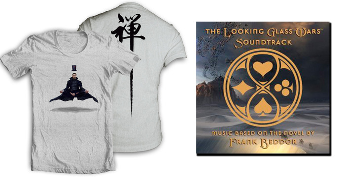 SEEK IT. Exclusive Zen of Wonder t-shirt! Looking Glass Wars Soundtrack available in CADET MILLINER and ELITE MILLINER!