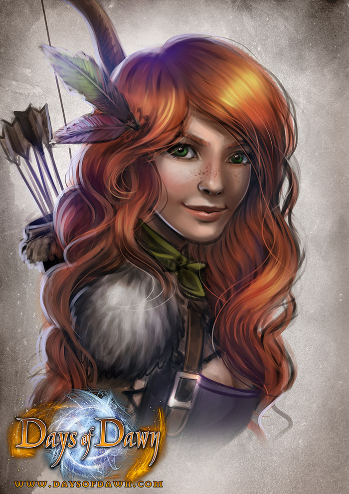 Each character comes with a beautifully painted portrait by the wonderful Anako