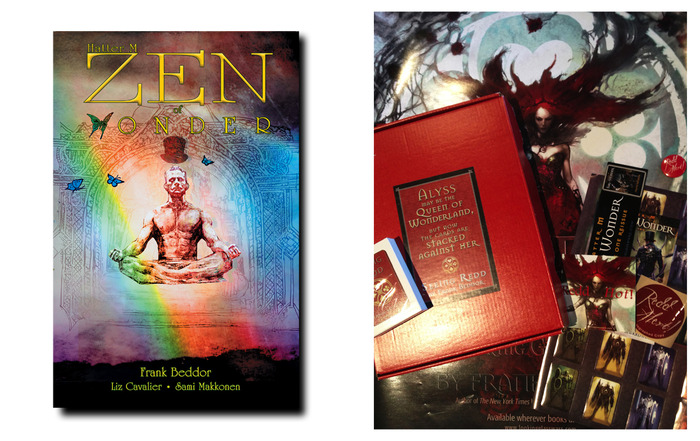 IMAGINATION SOARS. Zen of Wonder alternate cover by Bill Sienkiewicz. REDD HOT package.