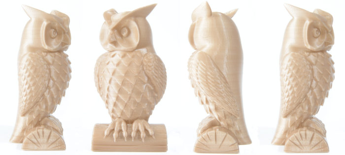 Owl model by cushwa on Thingiverse