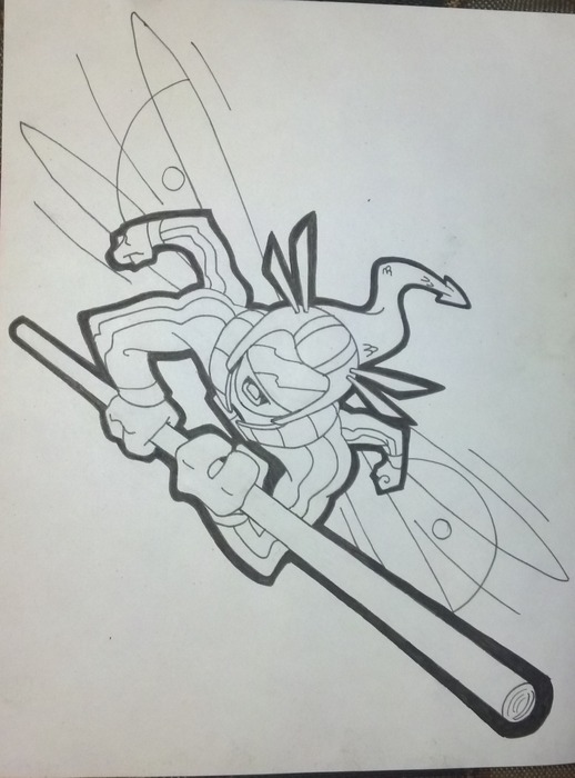 His sidekick, "Snapp"™ - the ultimate dragonfly!