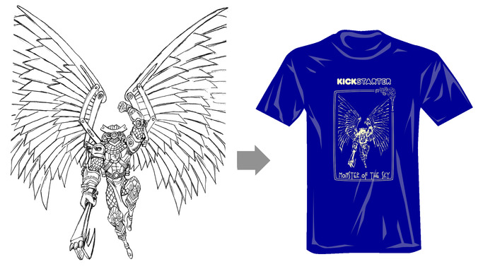 Men's MONSTER T-shirt!