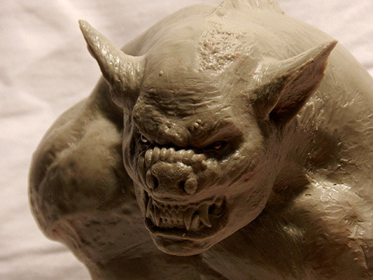 Ghoul Bust WIP