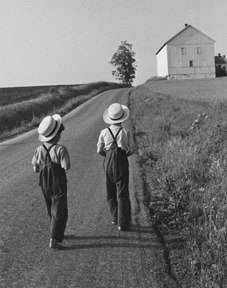 Two Amish Boys, Lancaster, PA, 1962