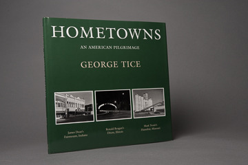 Hometowns book, signed by George Tice