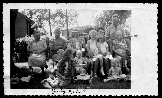 That's me, the kid in the stroller. I was born and raised here.