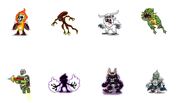 Sloppy Ninja Monsters