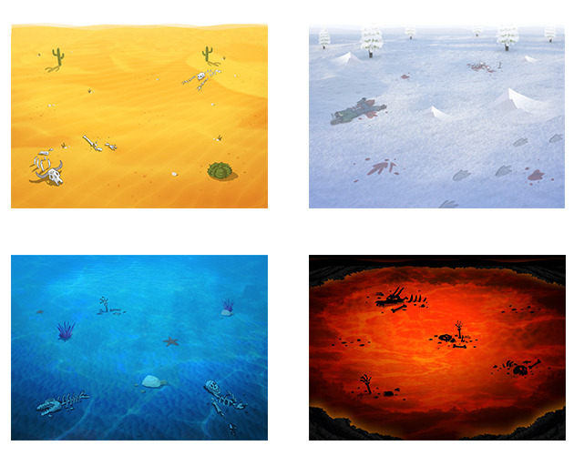 Sloppy Ninja Backgrounds