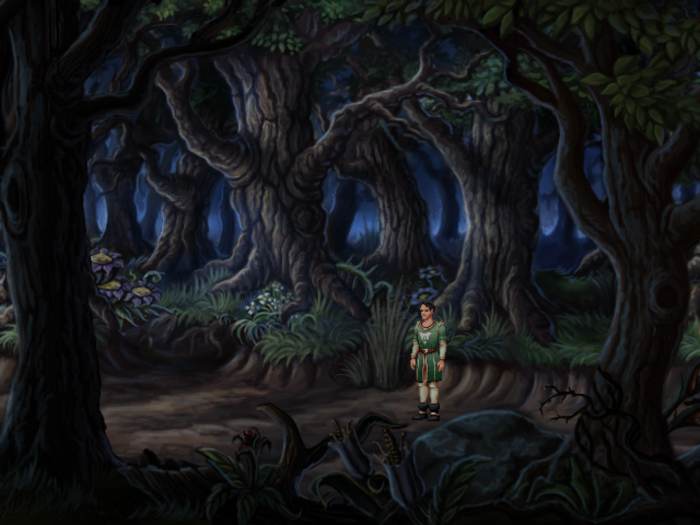 All those warnings about the forest were probably exaggerated... right?