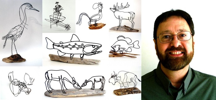 Wire Art by Bud Bullivant (wiredbybud.etsy.com)