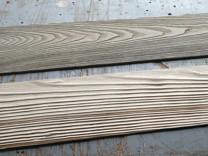 Sandblasted Wood: creating 3D texture from the natural wood grain