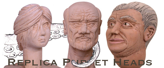 High quality replica heads from the production fully painted. Pledge $150