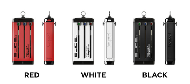 Our prototypes are white so black and red are color simulations.