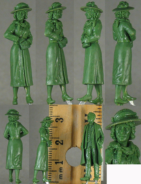 Sonia Greene, sculpted by Tom Meier