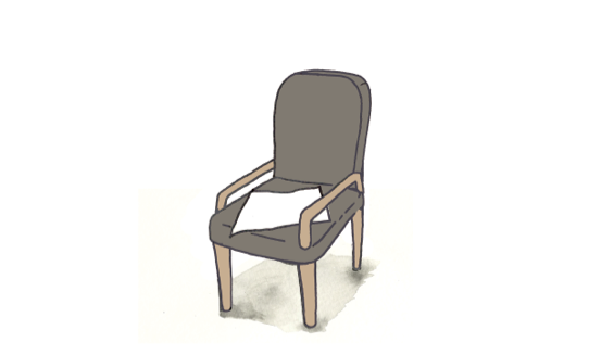 She placed my drawing face down on her chair, but the whole class had seen it, and my story starts there.