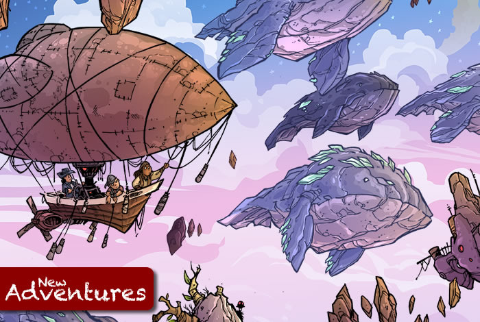 My adventure book contains many new illustrations from this last year.