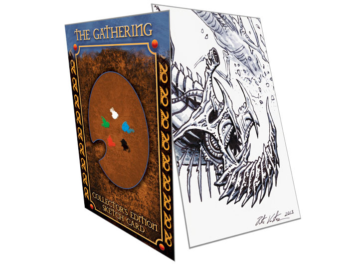 Sketch card mockup. Not final product.