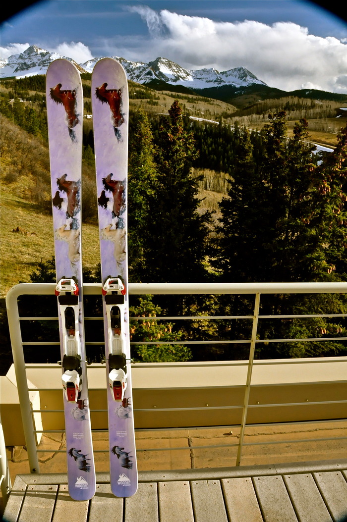 Limited Edition Wild Horse Ski