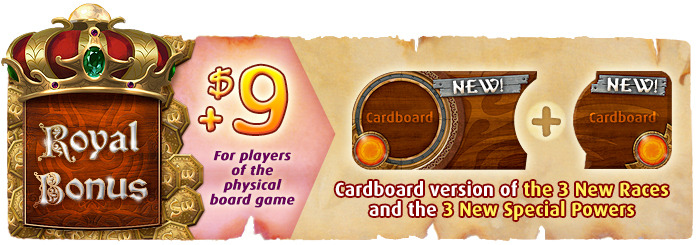 Living outside the USA? Add + $ 5 in shipping fees to your pledge (i.e. $ 14 in total), to receive the cardboard races.