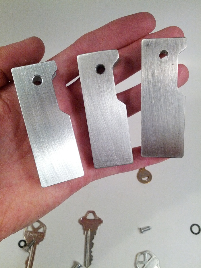 Aluminum - Stainless Steel - Titanium